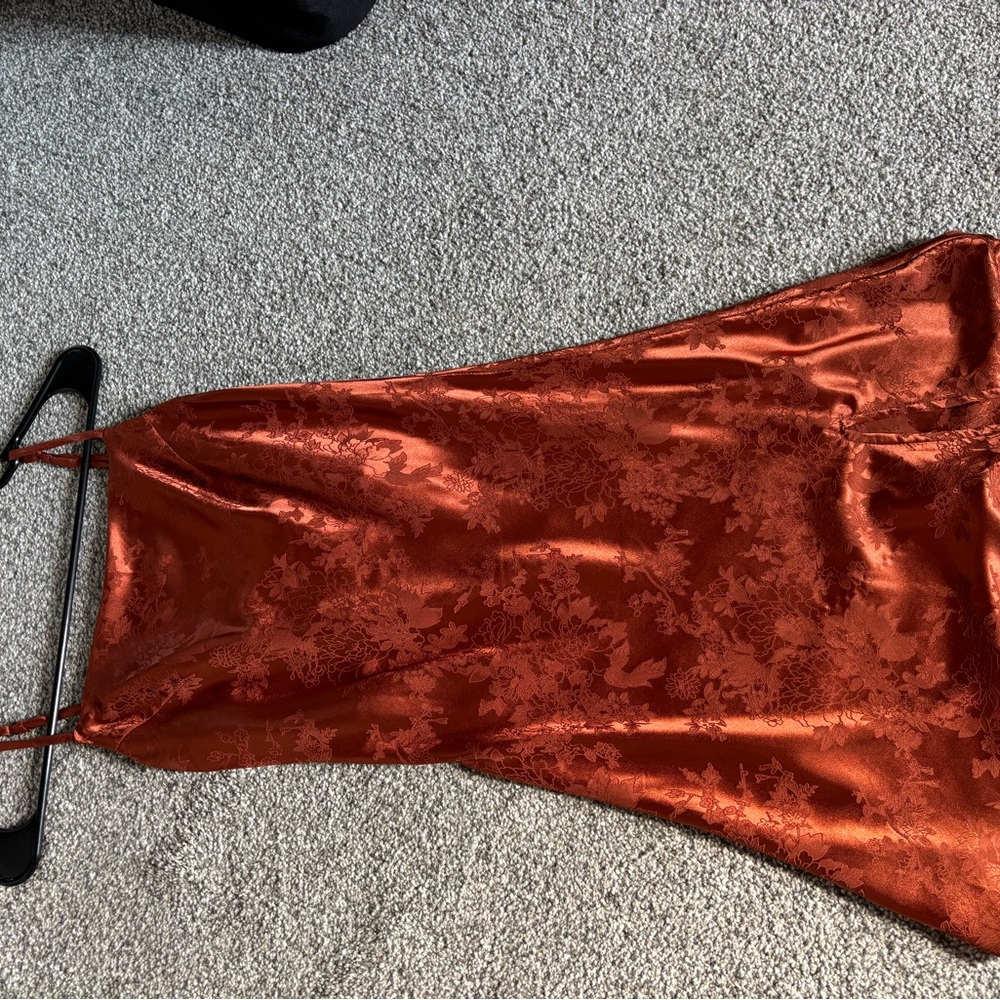 Princess Polly Rust Slip Dress - Picture 4 of 4